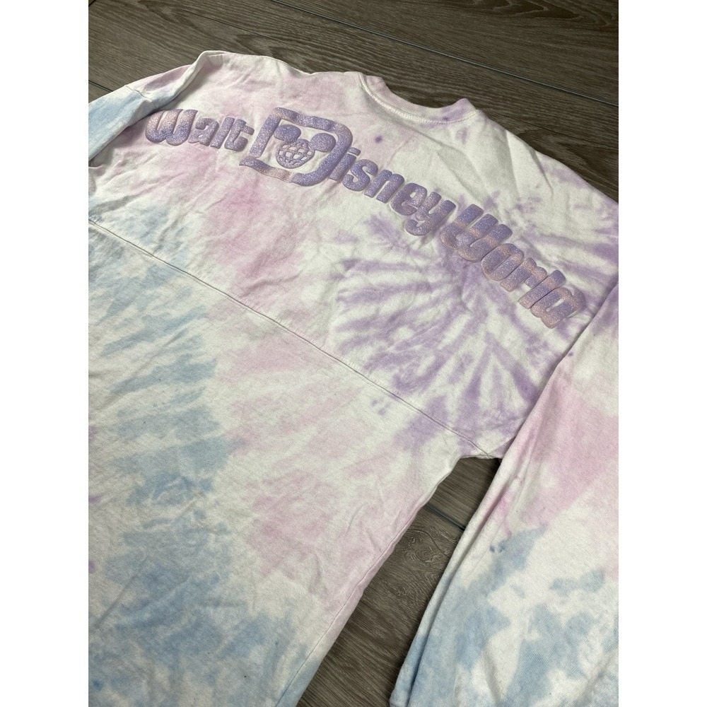 Walt Disney World Women's Pastel Tie Dye Spirit Jersey Multicolor Size XS - Picture 5 of 9